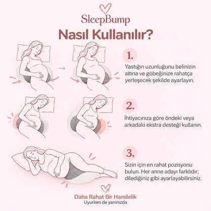 SleepBump Hamile Destek Yastığı