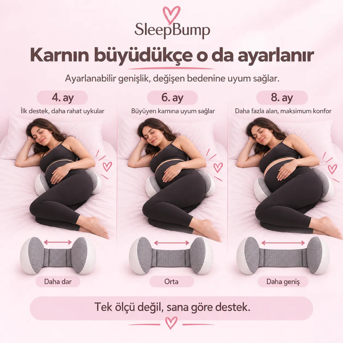 SleepBump Hamile Destek Yastığı