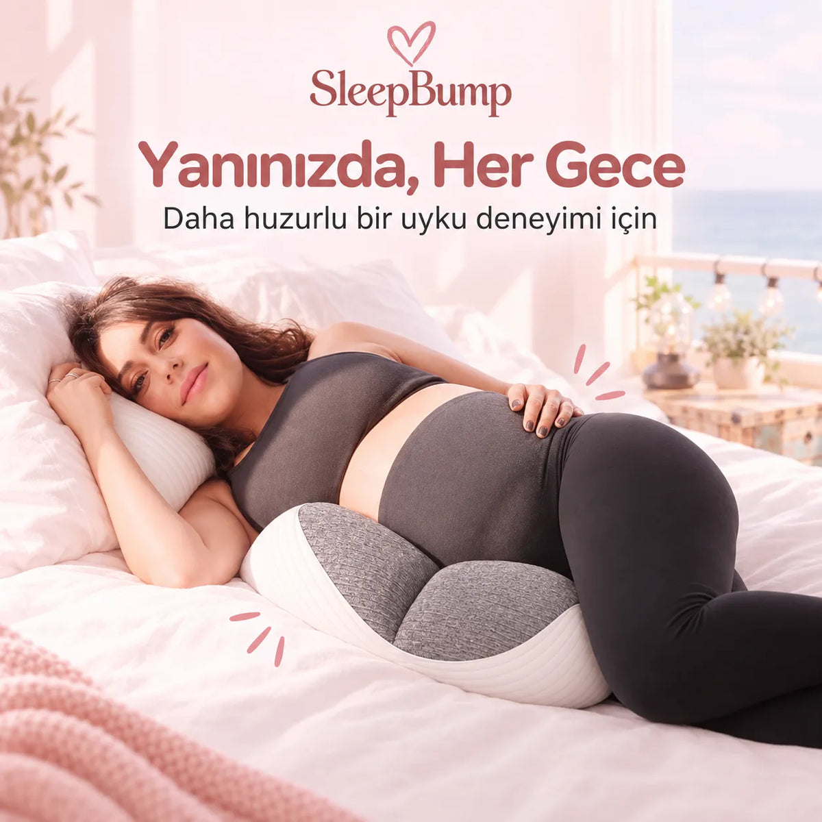 SleepBump Hamile Destek Yastığı