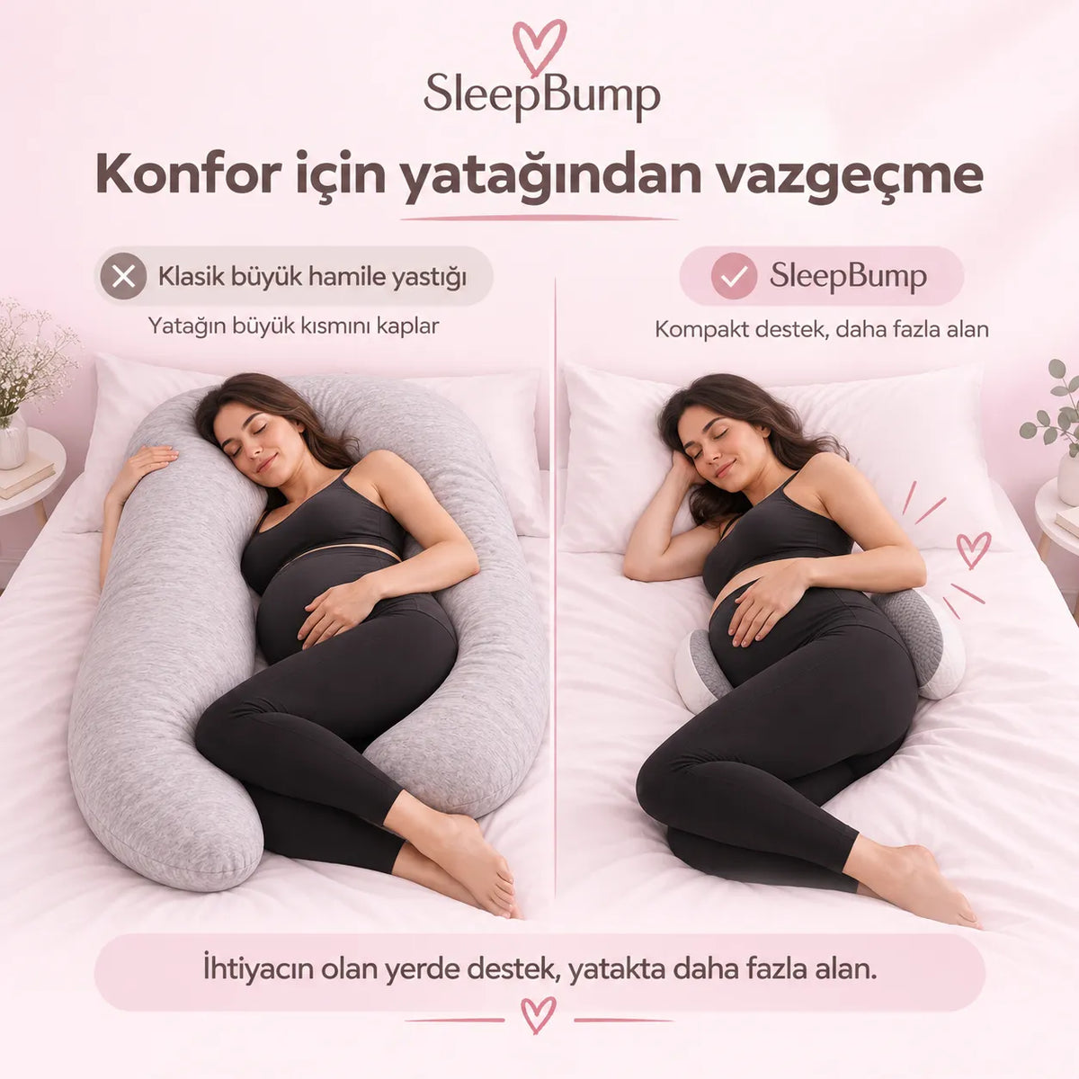 SleepBump Hamile Destek Yastığı